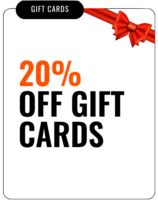 20 off holiday specials card