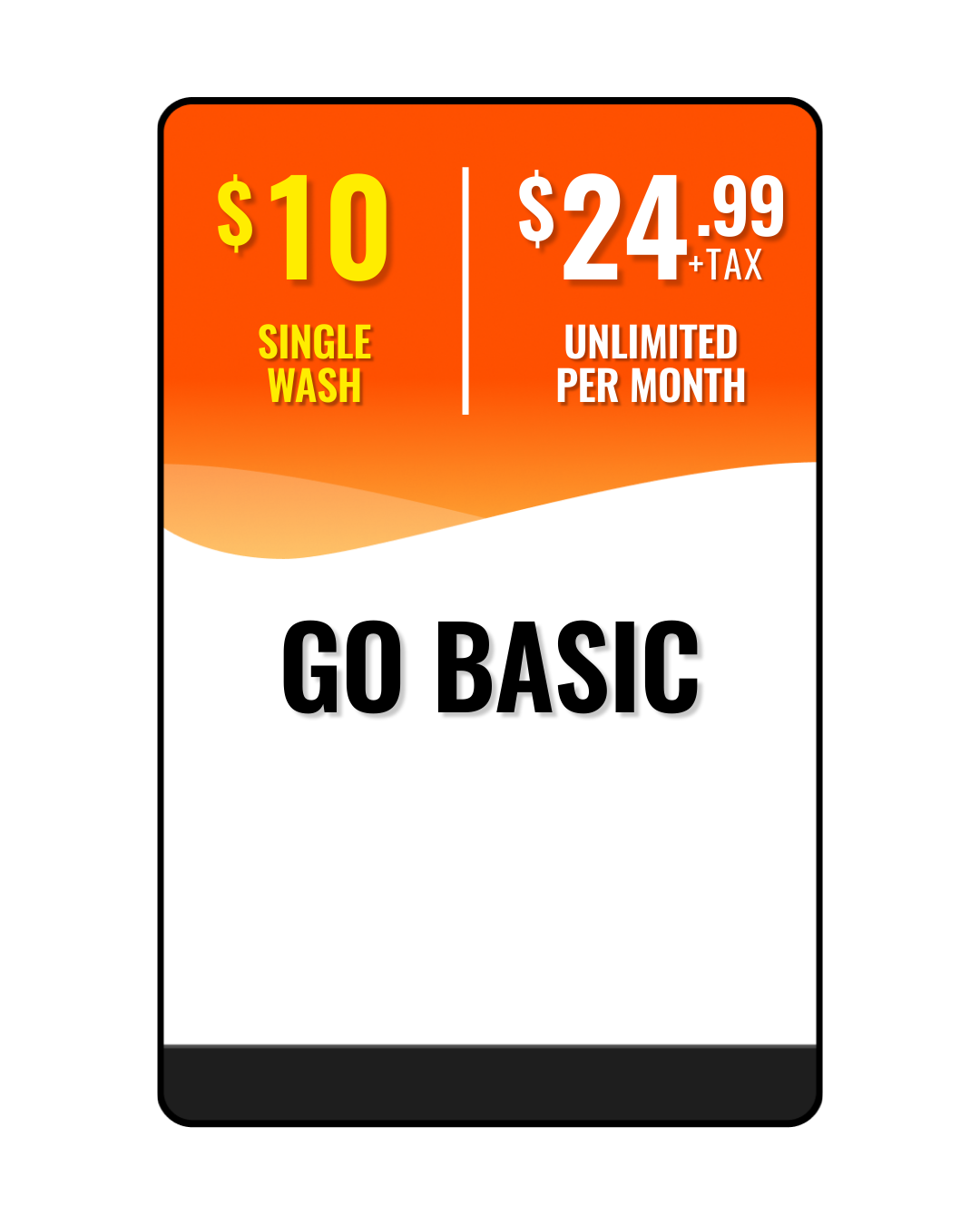 GO Basic Wash Pack - KS