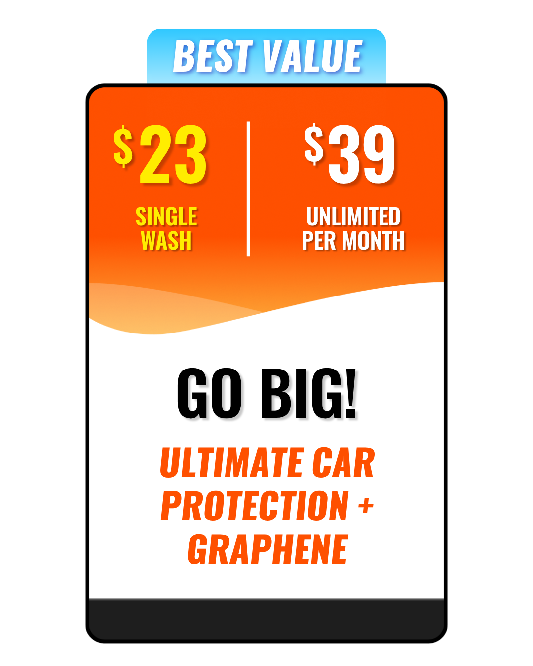 GO Big! Mobile Wash Pack - LV