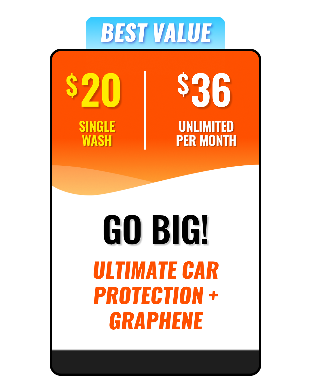 GO Big! Mobile Wash Pack - OR