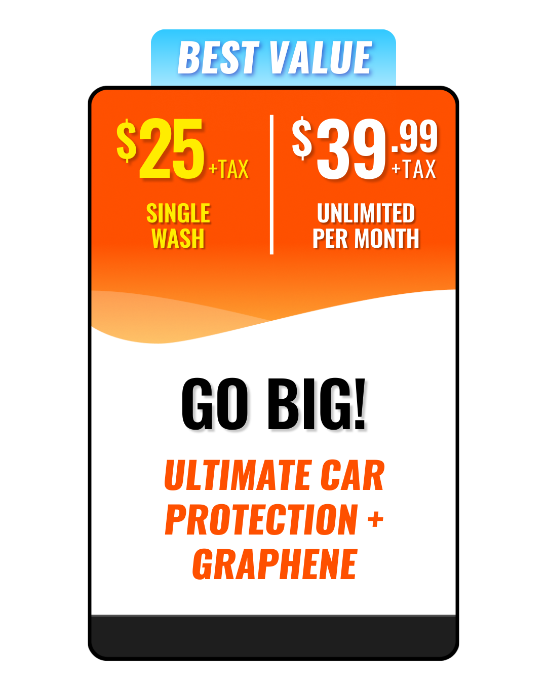 GO Big! Wash Pack - BUF