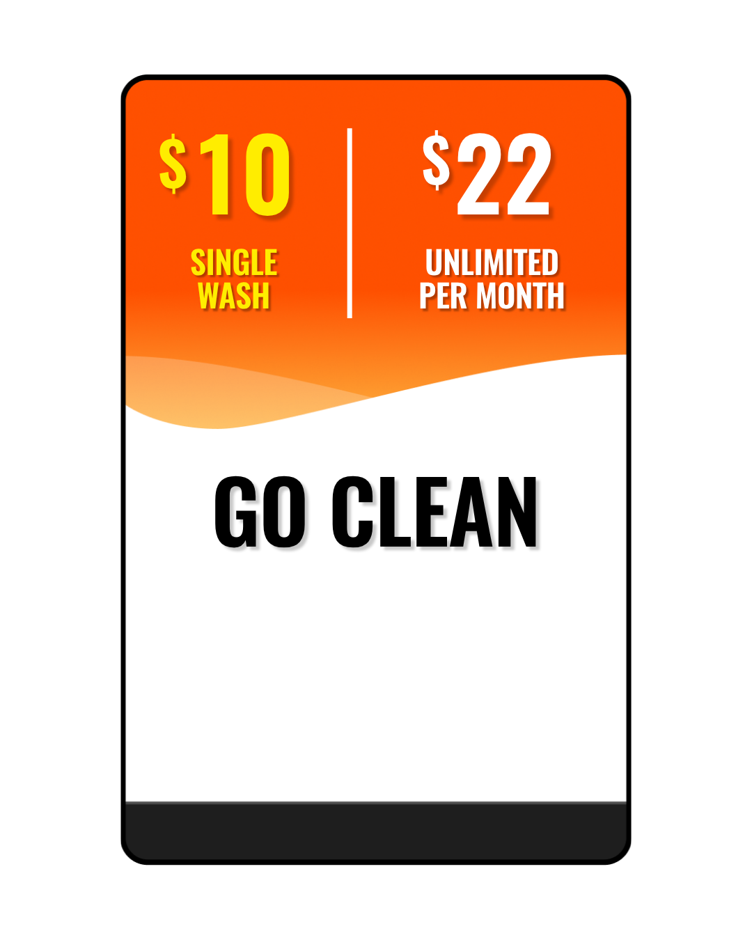 GO Clean Mobile Wash Pack - LV