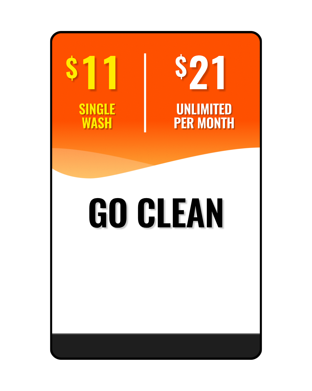 GO Clean Mobile Wash Pack - OR