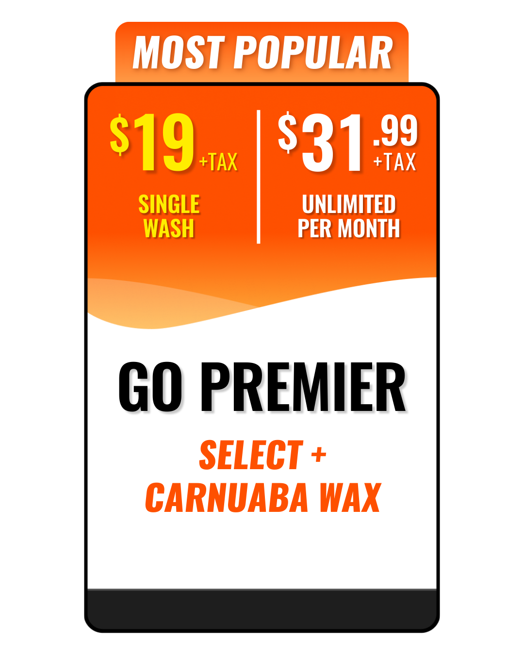 GO Premier Wash Pack - BUF