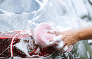 Car wash during water restrictions