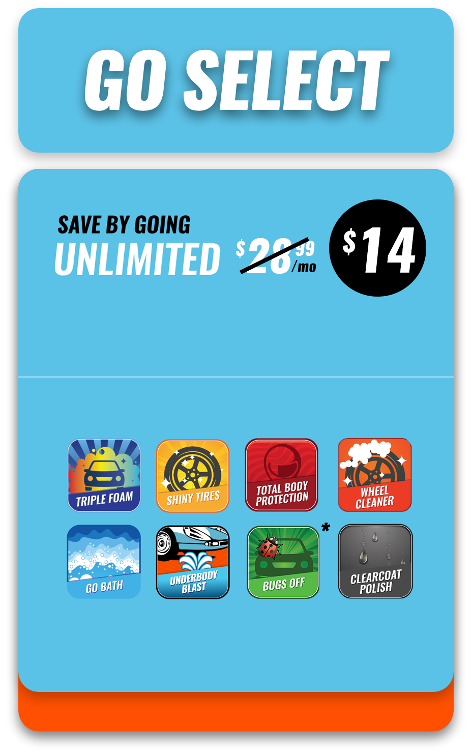 Go Car Wash Go Select Car Wash Promo